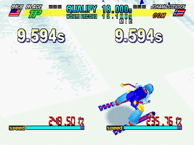 Winter Heat screenshot 3 for Sega Saturn